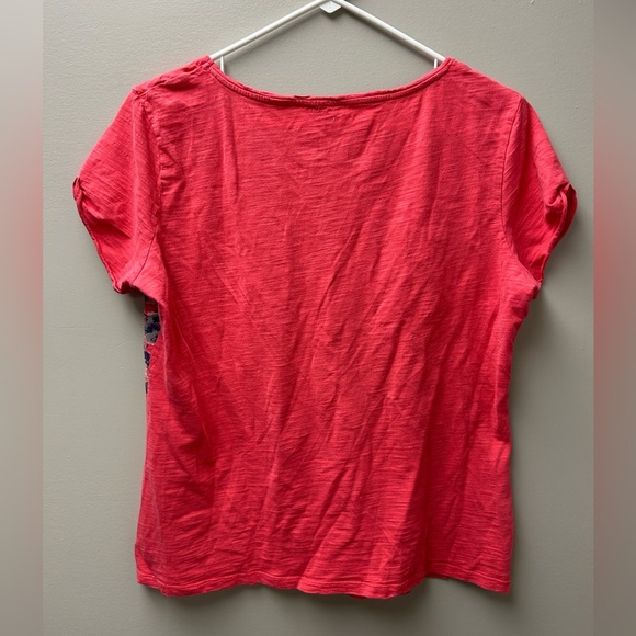 Mexx Women’s Pink and Floral T Shirt - Picture 2 of 3